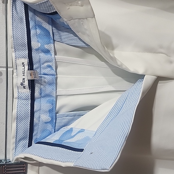 White Peter Milar Shorts - Picture 2 of 3